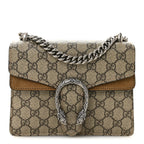 GG Supreme Monogram Mini Dionysus Shoulder Bag Taupe