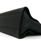 Matte Grained Calfskin Marlo 14 Dark Pine