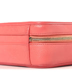 Caviar Quilted Small CC Filigree Vanity Case Pink