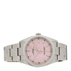 Stainless Steel 36mm Oyster Perpetual Watch Candy Pink 126000