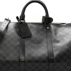 Damier Graphite Keepall Bandouliere 55