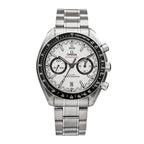 Stainless Steel 44mm Speedmaster Racing Co-Axial Master Chronometer Chronograph Automatic Watch White 329.30.44.51.04.001