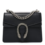 Calfskin Mini Dionysus Shoulder Bag Black