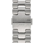 Stainless Steel 42mm Grand H Apple Watch Single Tour Band Gris