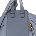 Calfskin Small Hammock Shoulder Bag Atlantic