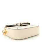 GG Supreme Monogram Web Mini Horsebit 1955 Shoulder Bag Beige Mystic White