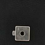 Pebbled Calfskin Small Dionysus Shoulder Bag Black