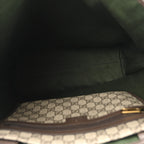 GG Supreme Monogram Medium Ophidia Tote Bag Brown