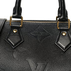 Empreinte Monogram Giant Speedy Bandouliere 25 Black