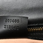 Guccissima Medium Padlock Shoulder Bag Black