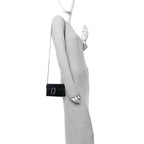 Velvet Super Mini Dionysus Shoulder Bag Black