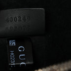 GG Supreme Monogram Small Dionysus Shoulder Bag Black