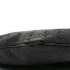 Guccissima Medium Flat Messenger Bag Black