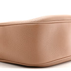 Pebbled Calfskin Small Soho Disco Bag Camelia