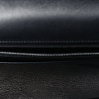 Lambskin Quilted Mini Rectangular Flap Black
