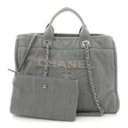 Denim Medium Deauville Tote Light Blue