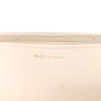 Lambskin Quilted Romance Wallet On Chain WOC White