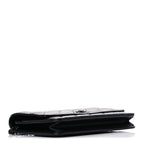 Glazed Aged Calfskin Reissue Wallet On Chain WOC So Black