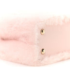 Mink Calfskin Goatskin Capucines Mini Rosewater Pink