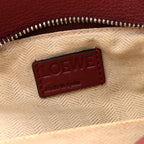 Calfskin Small Puzzle Bag Wine Garnet