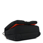 Nylon Medium Goya Puffer Bag Black