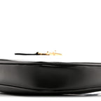 Boarded Dyana Lux Calfskin Small Jackie 1961 Hobo Black
