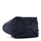 GG Supreme Monogram Denim Small Totissima Reversible Tote Beige Blue