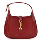 Boarded Dyana Lux Calfskin Mini Jackie 1961 Hobo New Cherry Red