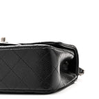 Caviar Quilted Mini Rectangular Flap Black