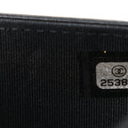 Lambskin Camellia Studded Wallet on Chain WOC Black