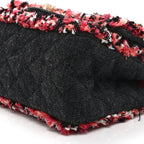 Denim Tweed 2.55 Reissue 224 Flap  Black