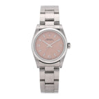 Stainless Steel 31mm Oyster Perpetual Watch Pink 77080