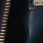 Snakeskin Small Gabrielle Hobo Blue