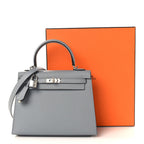 Epsom Kelly Sellier 25 Gris Pantin