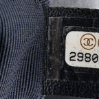 Goatskin Quilted Large Chanel 19 Flap Navy Blue