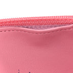 Lambskin Camellia Embossed Wallet on Chain WOC Pink