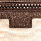 Soft GG Supreme Monogram Medium Ophidia Belt Bag Dark Brown
