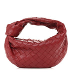 Nappa Intrecciato Mini Jodie Dark Red