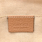 Pebbled Calfskin Small Soho Disco Bag Camelia