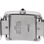 Stainless Steel 25mm Tank Francaise Quartz Watch
