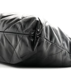 Shiny Calfskin Quilted Chanel 22 Black