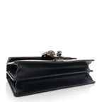 Lanzo Stretch Cord Azalea Calfskin Small Dionysus Shoulder Bag Pink Blue