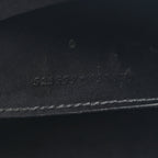 GG Supreme Monogram Web Small Flat Messenger Bag Black Grey
