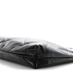 Shiny Calfskin Quilted Chanel 22 Black