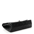Aged Calfskin Quilted 2.55 Reissue 226 Flap Black