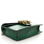 Dollar Calfskin Crystal Super Mini Dionysus Shoulder Bag Emerald
