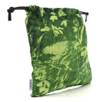 Canvas Paula's Ibiza Parrot Print Small Drawstring Pouch Green