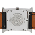 Stainless Steel Epsom 26mm Heure H Hour Quartz Watch Noir