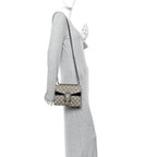 GG Supreme Monogram Mini Dionysus Shoulder Bag Black