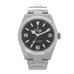 Stainless Steel 40mm Oyster Perpetual Explorer Watch Black 224270